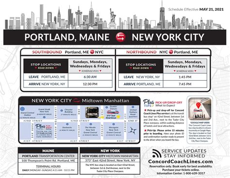 concord trailways portland maine schedule.